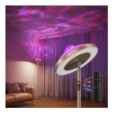 DUSKTEC 3-in-1 Floor Lamp: Galaxy Star & RGB Aurora Projector