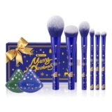 DUcare Christmas Makeup Brush Set 8Pcs