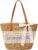 Dacomfy Personalised Straw Beach Bag for Women Large Papyrus Woven Tote Bag with Name Lightweight Summer Shoulder Bag for Holiday, Pool, Travel and Shopping