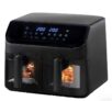 Daewoo Digital 9L Dual Air Fryer with Window with code. Free C&C