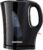 Daewoo Essentials 1.7L Fast Boil Electric Kettle Black Plastic Cordless Jug with Auto Shut-Off & Boil-Dry Protection, Compact, Easy to Use & Clean