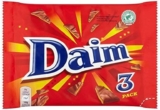 Daim Chocolate Bars, Crunchy Almond Caramel, Multipack 84g