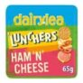 Dairylea Lunchers Ham N Cheese Lunchbox Snack Cheese 65g