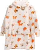 Daisy Dreamer Kids Hoodie Blanket Oversized Ultra Plush Girls Sherpa Giant Big Hooded Sweatshirt