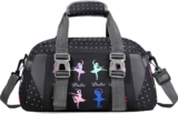 Dance Bag,Ballet Bag,Dance Bags for Girls,Small Gym Bag,Small SportsBag (Dancer, L)