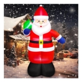 Danxilu 8FT Inflatable Santa Christmas Outdoor Decoration with LEDs