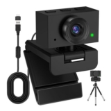 Danyesth 2K USB Webcam for Laptop and PC with Microphone
