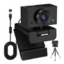 Danyesth 2K USB Webcam for Laptop and PC with Microphone