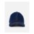 Dark Blue Cherry Motif Denim Cap Hat