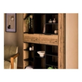 Dark Bronx Large Display Cabinet