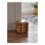 Dark Brown Bronx Wooden Dice Doorstop