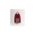 Dark Burgundy Macrame Tassel Top Handle Bag