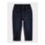 Dark Wash Denim Ribbed Waist Denim Jeans