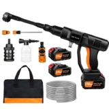 Dayplus 21V Water Gun Spray Cleaner Car Washer, with 2 x 3000mAh batteries with code – Zhitaozhang Tool Store