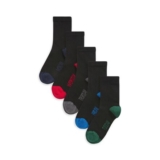 Days of the Week Socks Junior Size 4 – 6.5 Black Socks