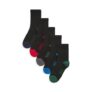 Days of the Week Socks Junior Size 4 – 6.5 Black Socks