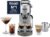 DeLonghi Dedica Duo EC890.M, Traditional Barista Pump Machine, Espresso And Cold Brew, Manual Coffee Machine With My LatteArt Steam Wand, 15cm Wide, 2 Espresso, Touch Display, Mug up to 13cm, Metal