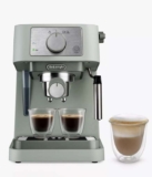 DeLonghi EC260 Stilosa Manual Pump Espresso Coffee Machine, Green