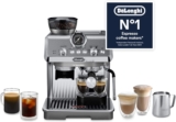 DeLonghi La Specialista Arte Evo EC9255.M, Espresso Pump Coffee Machine with Cold Brew Function, with Professional Milk Frothing Nozzle, Sensor Grinding Technology, Includes Barista Kit, 1450W, Metal