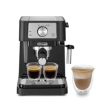 DeLonghi Stilosa EC260.BK, Traditional barista Pump Espresso Coffee Machine, Black
