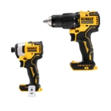 DeWalt DCD709N 65Nm Combi Drill DCF809N 190Nm Impact Driver 18V XR Brushless Twin Pack