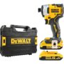 DeWalt DCF809D2T-GB 18V XR Brushless Impact Driver Kit 2 x 2.0Ah