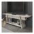 Decorotika Lanca White Marble Effect Single Shelf TV Unit