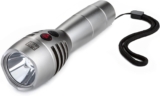 Defender Impact Personal Alarm Torch – USB Rechargeable LED Torch 130db Siren – Dual Function 3 in 1 Alarm & Strobe – High Powered 300 Lumen White Light LED CREE – (Regular)