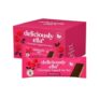 Deliciously Ella Chocolate Topped Oat Bars Raspberry 12x 50g Bars