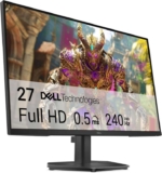 Dell 27 Gaming Monitor – SE2726HG, Full HD (1920×1080), 240Hz, Fast IPS, 0.5ms, AMD FreeSync Premium, 99% sRGB (Prime Day Deal)