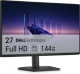 Dell 27 Monitor – SE2726HS, Full HD (1920×1080), 144Hz, IPS, 1ms MPRT, AMD FreeSync, Height Adjust, VESA (100x100mm)