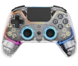 Deltaco PS4 Wireless Pro Controller – Transparent – Free C&C