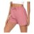 Demegimi Womens Cotton Running Shorts with Pockets for Gym