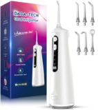Dental Water Flosser for Teeth, Cordless Picks, Dental Portable Cleaner with 8 DIY Modes 7 Jets – Sold by Dada-Pro / FBA