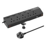 Desk Extension Lead 1.8M, STGAROT PD 30W Power Strip