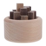 Dewwood Natural Wood Diffuser for Aromatherapy, Beige Design