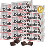 Diablo No Added Sugar Dark Chocolate Bar, Maltitol Sweetened, 15 x 85g