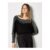 Diamante Embellished Rib Knit Jumper