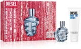 Diesel Only The Brave Eau de Toilette Gift Set for Men, 50ml Fougere Aftershave with Lemon, Mandarin, Violet, Cedar and Warm Leather Plus 75ml Shower Gel, Woody Amber Masculine Duo Set