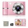 Digital Camera, 1080P FHD Vlogging Camera 50MP Compact Portable