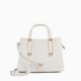 Dinkydorry – White Textured Tote Bag