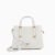 Dinkydorry – White Textured Tote Bag