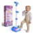 Dislocati Karaoke Machine for Kids with 2 Microphones, Bluetooth Speaker