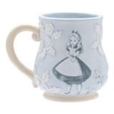 Disney – Alice in Wonderland – Ceramic Blue Embossed Mug – Alice