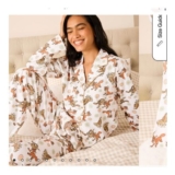 Disney Fox & the Hound Pyjama Set in Ecru
