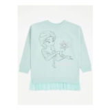 Disney Frozen Elsa Mint Slogan Sweatshirt