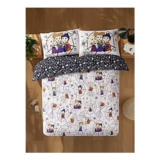 Disney Hocus Pocus Spider Web Reversible Double Duvet Set