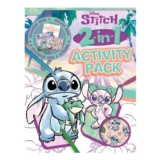 Disney Stitch 2-in-1 Activity Pack: Colouring Book, Pens & Stickers