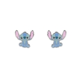 Disney Stitch Enamel Stud Earrings