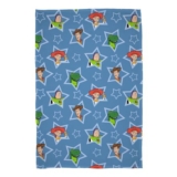 Disney Toy Story Licensed Fleece Blanket – Super Soft, 100x150cm, Blue